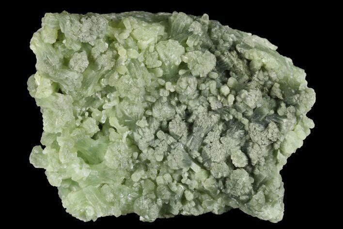 Green Prehnite Crystal Cluster - Morocco #174009